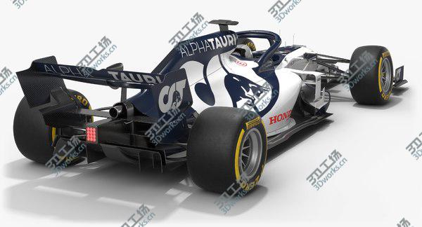 images/goods_img/20210312/3D Scuderia AlphaTauri F1 AT01 Formula 1 Season 2020 model/2.jpg